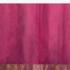 A Gquareen Saree In Tussar Silk With Gold And Pink Woven Border And Striped Pallu Design - Image 6