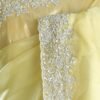 Golden Mist Yellow Sequins Embroidered Tissue Saree - Image 2