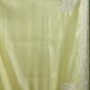 Golden Mist Yellow Sequins Embroidered Tissue Saree - Image 3